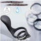 Vibrating Cock Ring - Silicone Penis Ring - Sex Toys for Couples - Sex Toys for Men and Couples - Silicone Penis Ring and Ball Stretcher Sex Toys for Men Self-Jerking Off