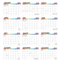 2026-2027 Magnetic Fridge Calendar - Agenda Calendar 2026 - Agenda Calendar 2026 - Calendar 2026 Weekly Calendar - 18 Month Planning Board (Jan 2026 - Jun 2027) - Large Format 30x25 cm - Sustainable Paper