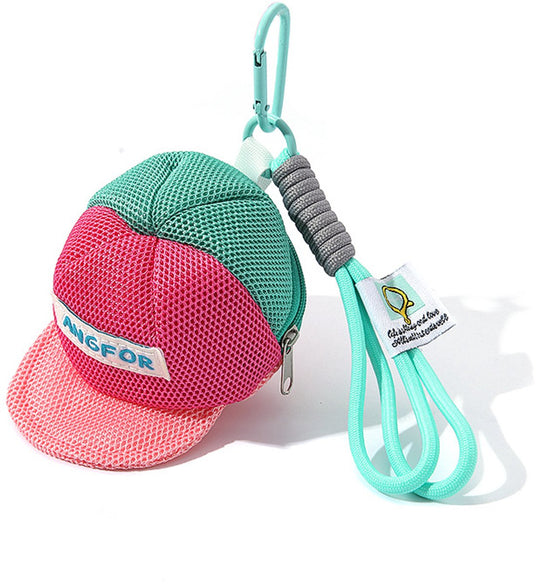 Storage Bag - Dopamine-Colored Mesh Bag - Travel Bag - Wallet - Headphone Bag - Keychain