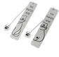 Bookmarks - Set of 2 - Cat Bookmarks - Cute Bookmarks - Bookmark Gifts for Book Lovers - Reading Bookmarks - Gifts for Boys, Girls, Kids & Friends - Cool School Supplies & Reading Gift - Stainless Steel