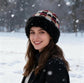 Winter Warm Knitted Hat - With Fleece Lining - Unisex - Suitable for Cold Weather（Black）