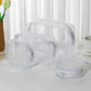 Storage Bag - 4 Pieces - Portable Storage Bag - Simple Makeup Bag - Foldable - Transparent