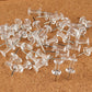 Set of 200 Transparent Push Pins - 11mm Long - Suitable for noticeboards, cards, posters and craft projects