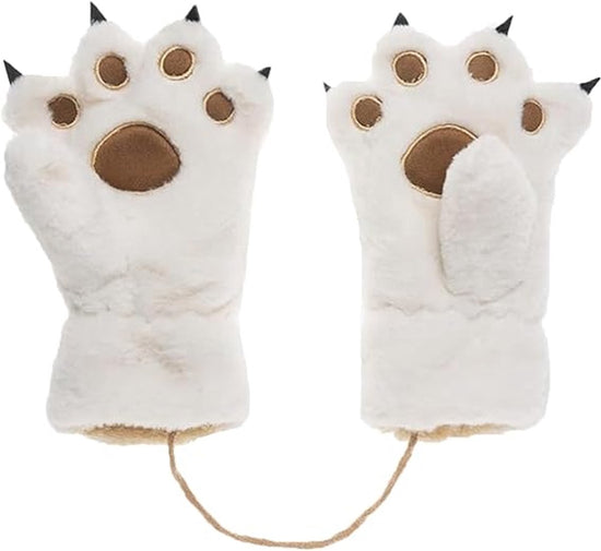 Gloves - 1 pair - Winter gloves - Cartoon gloves - Neckband - Children&