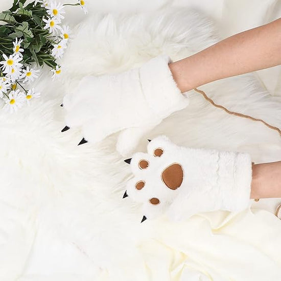 Gloves - 1 pair - Winter gloves - Cartoon gloves - Neckband - Children&