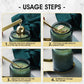 Candle Extinguisher - 3 in 1 Candle Accessory Set - Candle Key, Mini Candle Extinguisher, Candle Key - Perfect for Candle and Fragrance Lovers (3-Piece Set, Gold)