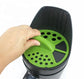 Hand spreader for seed and salt - planting machine for vegetable seeds - spreader for snow salt - adjustable outlet (3 positions) - including scoop - 2.5 liters - For lawn, garden and driveway