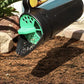 Hand spreader for seed and salt - planting machine for vegetable seeds - spreader for snow salt - adjustable outlet (3 positions) - including scoop - 2.5 liters - For lawn, garden and driveway