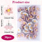 Push Pins - 30 pieces - Flower-shaped push pins - Flower pins for notice boards - Pin board pins - Decorative push pins - Suitable for notice boards, offices, schools and home use.