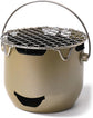 Grill - Portable Charcoal Grill - Mini Stainless Steel Charcoal Grill - Small Outdoor Grill - Suitable for Camping, Backyard BBQs, RVs and Picnics (Green)