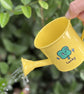 Casting Kettle - Iron Garden Small Household Casting Kettle - Bucket - Four-Leaf Clover - Yellow