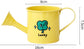 Casting Kettle - Iron Garden Small Household Casting Kettle - Bucket - Four-Leaf Clover - Yellow