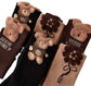Socks 3-pack - House socks - fluffy socks - Casual socks - Indoor & Outdoor Wearable - Soft & Warm - socks men - socks women - Unisex Women - Size 36 to 42 - Dark brown bear