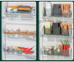 Storage Box - Refrigerator Door Food Grade - Crispy Fruit Storage Box - Green