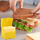 2-Pack Cheese Storage Boxes with Lids - For Sliced & Grated Cheese in the Fridge - Dishwasher Safe