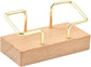 Business Card Holder - Wooden Display Rack - Desk Business Card Holder - Wooden Business Card Holder - Suitable for offices, homes, exhibition stands, receptions, events, meeting rooms and as a promotional gift.（B）