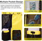 Backpack - Sports Bag - Travel Bag - Training Bag - Swimming Bag - 30*15*45cm - Mesh Material - Drawstring Design - Side Storage Space - Unisex - Suitable for Fitness, Swimming, Travel, Dancing, Camping（Yellow）