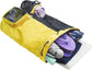 Backpack - Sports Bag - Travel Bag - Training Bag - Swimming Bag - 30*15*45cm - Mesh Material - Drawstring Design - Side Storage Space - Unisex - Suitable for Fitness, Swimming, Travel, Dancing, Camping（Yellow）