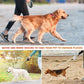 Dog Leash - Extendable Dog Leash - Strong Nylon Rope - 16 Feet (4.9 Meters) - One-Hand Brake, Stop, and Lock - Suitable for Medium and Large Dogs Weighing up to 105 lbs (49.9 kg) - Suitable for Walking and Training (Black)