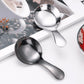 4-pack - small spoons - spoons with short handle - suitable for pots - for salt, sugar, spices, coffee, tea, desserts