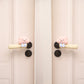 Protective Cover - Set of Two - Cute Cloud-Shaped Door Handle Gloves - Decorative Door Handle Protector Cover - Door Accessories (Pink)
