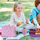 Cooler Bags - Lunch Bag - Handle Strap - Cooler Bag - Lunch Bag - Insulated Cooler Bag - Picnic Bag - 25.5*21*17cm - Suitable for work, office, travel and picnics（Purple）