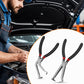 2-Pack Auto Electrical Disconnect Pliers Set - Straight & 60° Angle for All Reach - Non-Slip Handles