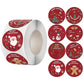 Stickers - Christmas Stickers - Cartoon Stickers - 2 Rolls - Approximately 500 stickers per roll - The best choice for decorating Christmas gifts