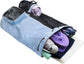 Backpack - Sports Bag - Travel Bag - Training Bag - Swimming Bag - 30*15*45cm - Mesh Material - Drawstring Design - Side Storage Space - Unisex - Suitable for Fitness, Swimming, Travel, Dancing, Camping（Blue）
