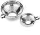 2-Pack - Funnels - Stainless Steel - Kitchen Funnels - Jam Can Funnels