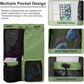 Backpack - Sports Bag - Travel Bag - Training Bag - Swimming Bag - 30*15*45cm - Mesh Material - Drawstring Design - Side Storage Space - Unisex - Suitable for fitness, swimming, traveling, dancing, camping（Vegetable）