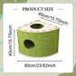 Cat House - Cat Basket - Cat Den - Felt-Shaped Cat Bed - Suitable for All Seasons - Warm | Scratch-Resistant - Pet Bed | Deep Sleeping Bed - Green