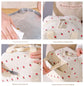 Lunch Bag - Corduroy - Lunch Box for Students/Office Workers - Insulated Bag - Waterproof - Portable Handle - Cute Lunch Bag - Beige