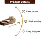 1 set - Wooden egg holder - with spoon - Stylish tray - Sturdy design - Suitable for breakfast, brunch, picnic and everyday use