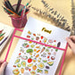 Erasable and Writable Folders - Pack of 30 | Includes 30 water-based whiteboard markers and 1 eraser - Transparent plastic folders/protective sleeves - Drawing and tracing bags for young children - Erasable and writable - Random colors