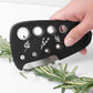 Kitchen Tools - Set of 6 - Stainless Steel Slicer - Includes Cheese Grater, Bottle Opener, Fruit and Vegetable Peeler and Pizza Cutter - Professional Cooking Utensils