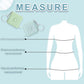 Tape Measure - Extendable Tape Measure - Small Tape Measure - 1.5 m Extendable Tape Measure for Sewing and Crafts, Body Measurements, Weaving Fabrics - Set of 3 (Blue, Pink, Green)