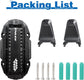Bicycle Wall Mount - Up to 60 kg Load Capacity - For Tires 27-83 mm - Space-Saving Suspension for Garage & Home