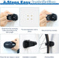 Bicycle Wall Mount - Up to 60 kg Load Capacity - For Tires 27-83 mm - Space-Saving Suspension for Garage & Home