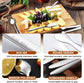 cutlery set - 14-piece set - cheese knife | pastry forks| oval coffee spoons | kitchen tongs & serving tongs