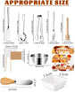 cutlery set - 14-piece set - cheese knife | pastry forks| oval coffee spoons | kitchen tongs & serving tongs