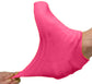 Overshoes - 1 Pair - Waterproof Silicone Overshoes - Reusable, Non-slip, Suitable for Outdoor Activities (Pink - Size L)