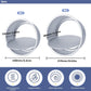 Cake Pans - 2-Piece Set - Round Cake Pans - Non-Stick Baking Pans - Aluminum Baking Pans 15cm and 20cm - Baking Pans with Removable Base - Round Pans - Baking Tools