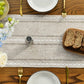 Table Runner - Christmas Table Runner - Fabric Table Runner - Cotton Table Runner - Washable Cotton Table Runner - Suitable for Family Table Decoration, Wedding Decoration, Party Decoration (33cm*220cm)