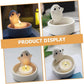 Candle Holder - 1-Piece - Ceramic Ghost Candle Holder - Cute Ghost Ornament - Birthday Gift - Desk Decoration