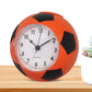 Football Alarm Clock - Silent Non-Ticking Desk Clock | Kids Bedside Clock | Cute football design, easy-to-read analog display, perfect for kids&