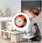 Football Alarm Clock - Silent Non-Ticking Desk Clock | Kids Bedside Clock | Cute football design, easy-to-read analog display, perfect for kids&
