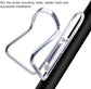 1Pack Lightweight Aluminum Alloy Cycling Bicycle Water Bottle Cage Holder Bracket for Outdoor Activities (Silver), Bike Accessories