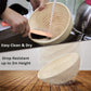 Proofing Basket Ø 23 cm - Bread Baking - Banneton - Proofing Basket Bread - Proofing Basket Round - Rattan Bread Pan - Dough Basket - incl. Dough Cloth | 1 piece