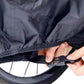 Bicycle cover - bicycle cover for 1 bicycle waterproof - Mountain bike cover - Rainproof - Dustproof - Sun-resistant - Dustproof - Waterproof - Sunshade - Cover fabric - Black - S